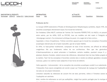 Tablet Screenshot of leedh-acoustic.com